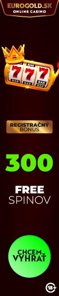 Eurogold casino nový registračný bonus 300 free spinov - 120x600