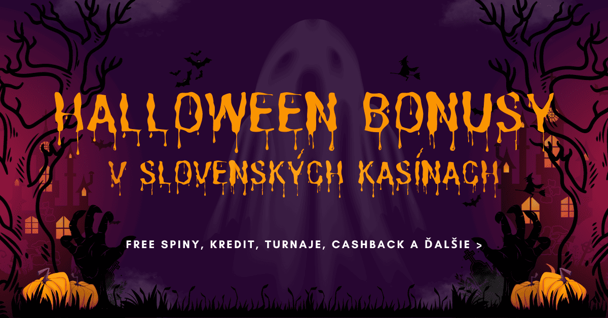 Halloween bonusy v slovenských online casinach 2023