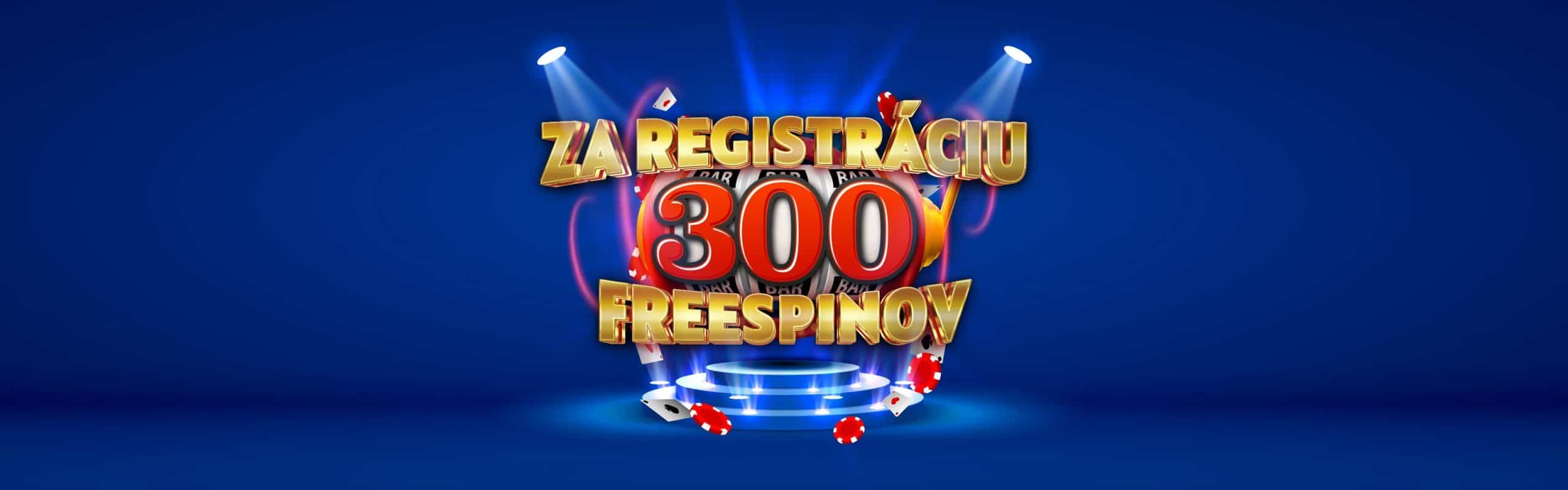 Bonus 300 free spinov za registráciu v Eurogold online casino