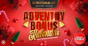 Adventný kalendár 2023 nový bonus každý deň v Eurogold casino