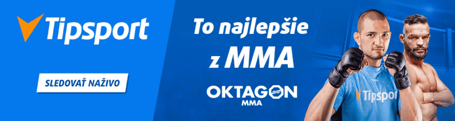 To najlepšie z MMA Oktagon - Tipsport TV sledovať naživo