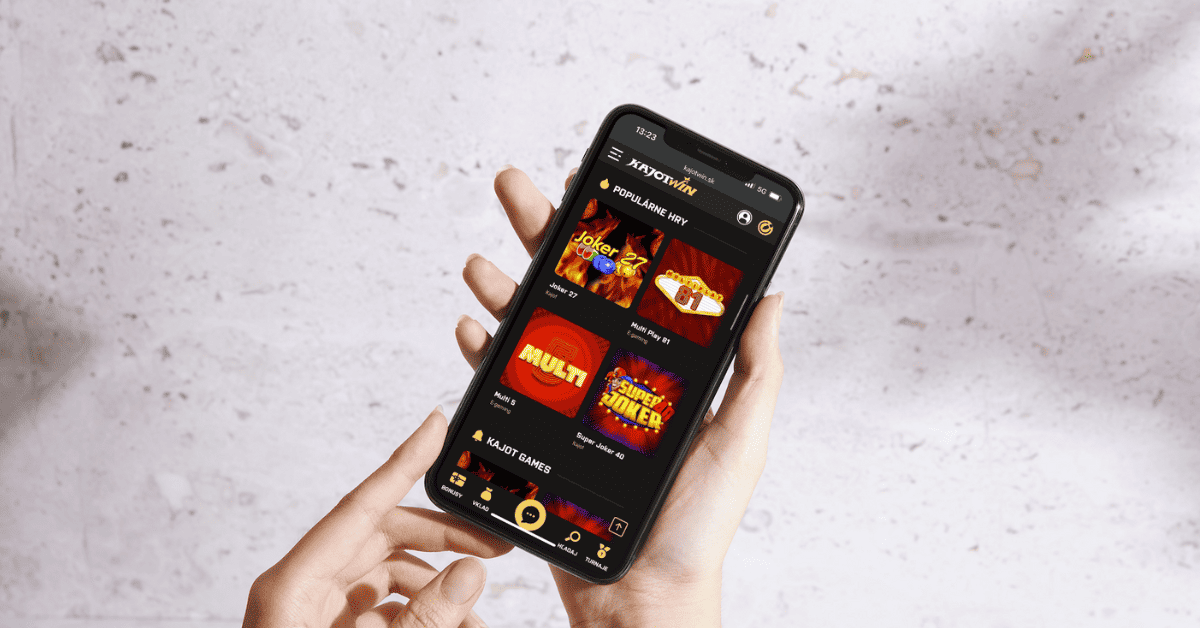Kajotwin online casino v mobile