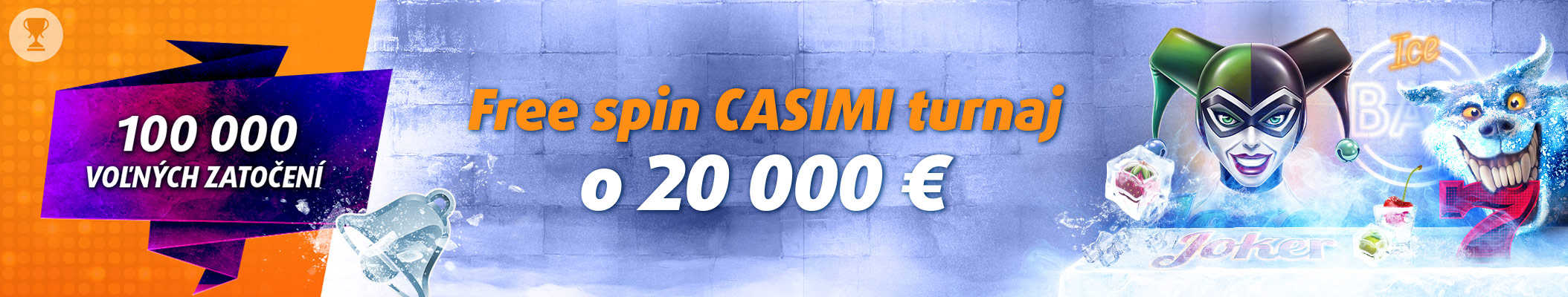 Free spin Casimi turnaj o 20 000 € v Tipsport casine