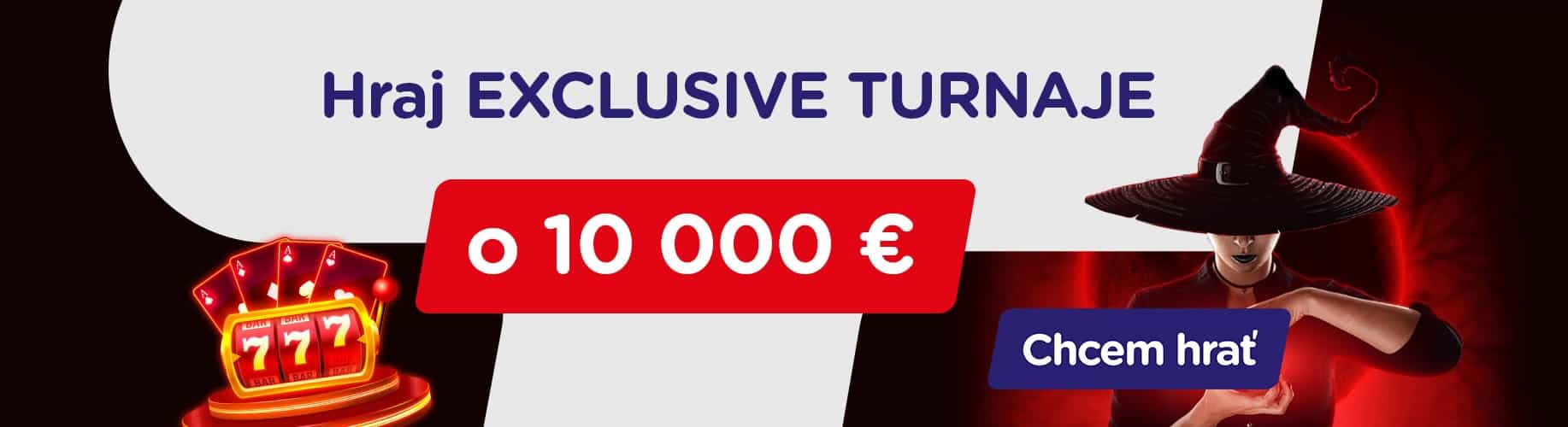 Exclusive turnaje o 10 000 € v eTipos casino