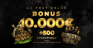 Eurogold casino vstupný bonus pre nových hráčov ku vkladu - 10 000 € + 500 free spinov