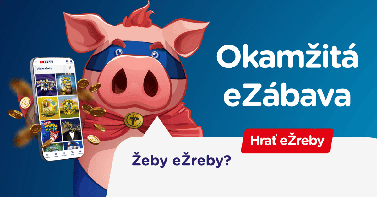 eŽreby v Tipos kasíne - banner