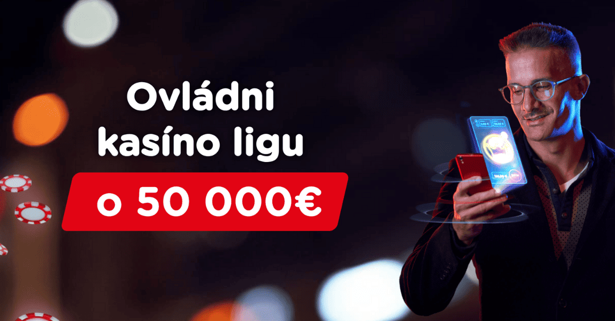Ovládni kasíno ligu o 50 000 Eur v eTipos casino
