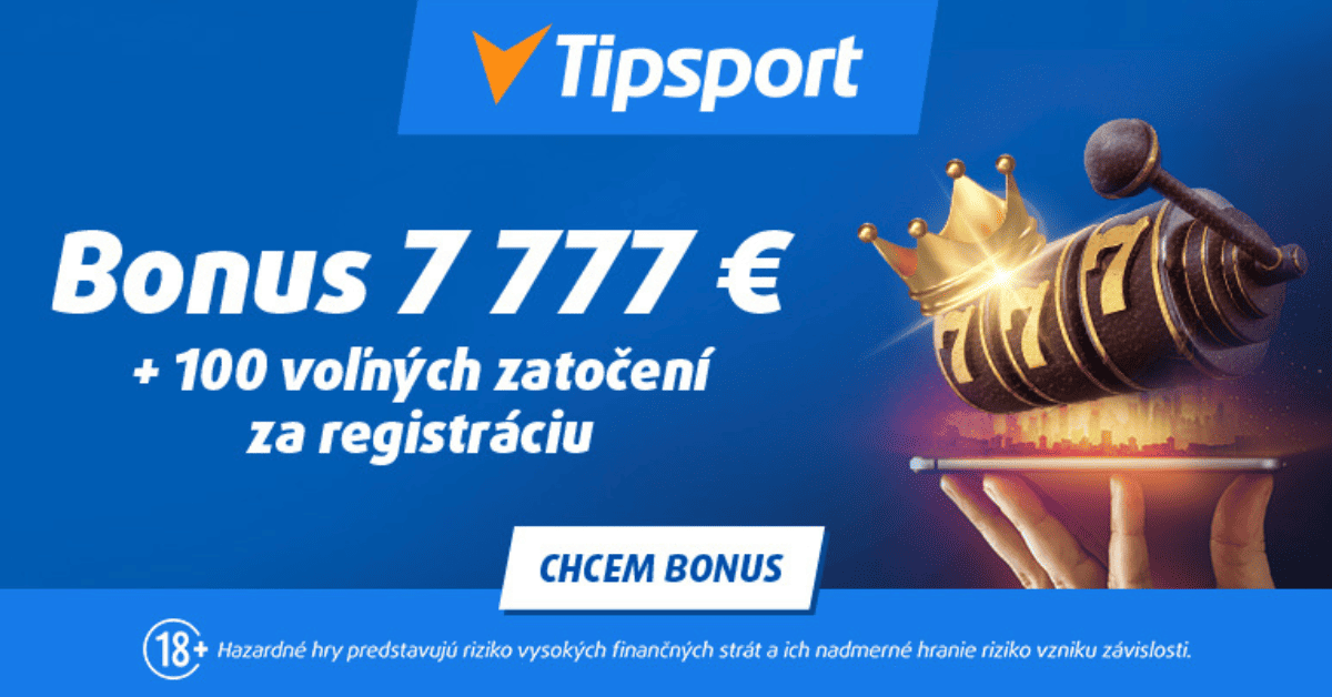 Vstupný bonus pre nových hráčov v Tipsport kasíne 2024