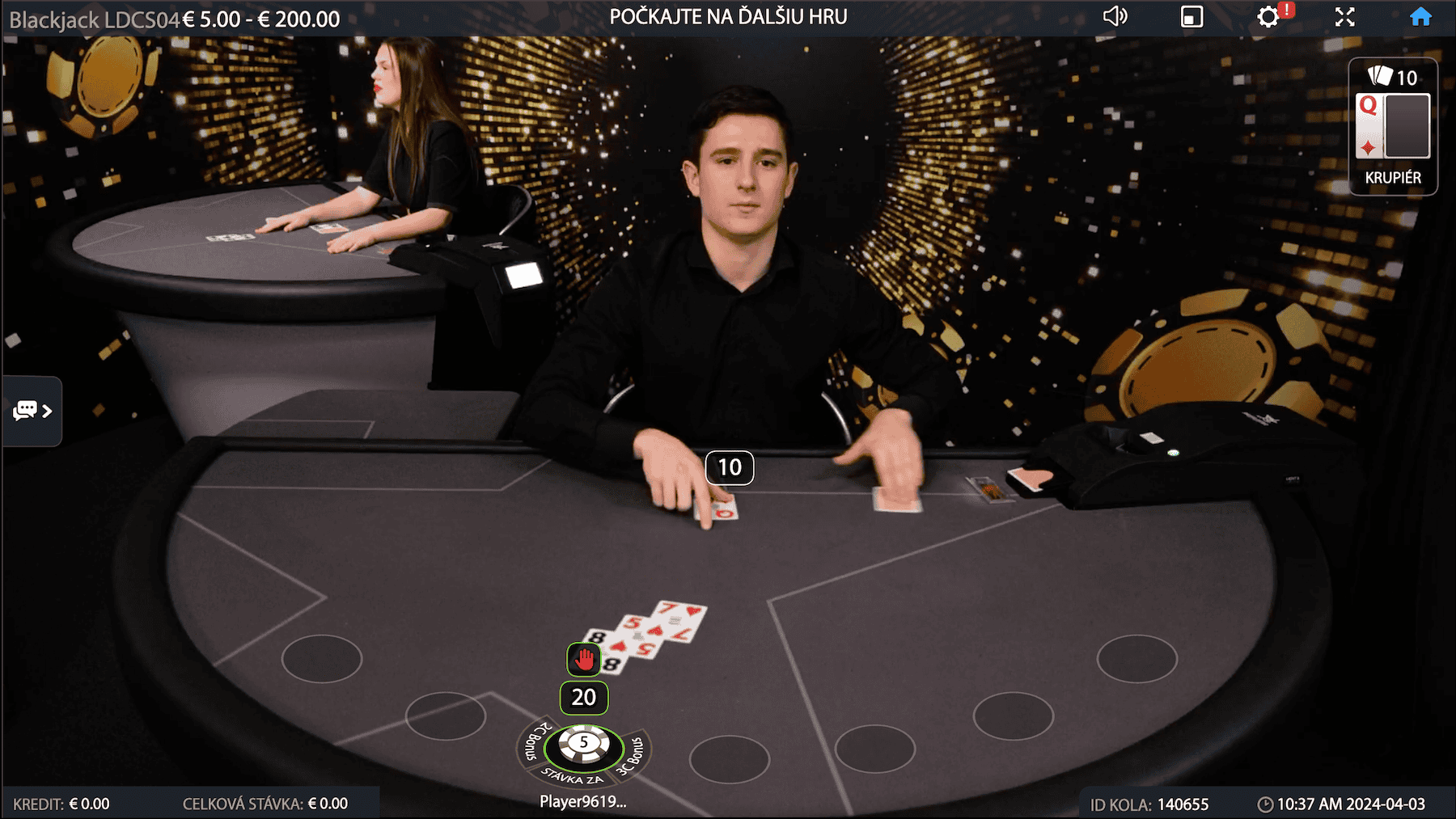 Tipsport live casino blackjack - živé hry online