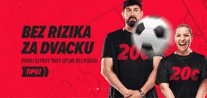 Stávka bez rizika za 20 € za registráciu v Doxxbet