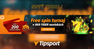 Free spin turnaj v novinkách od Red Tiger - Tipsport casino