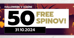 Halloween bonus 50 free spinov v Slovmatic casine