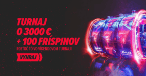 Doxxbet víkendový casino turnaj o 3000 € + 100 free spinov