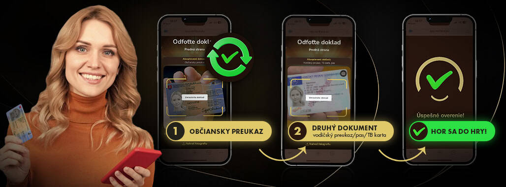 Postup overenia totožnosti cez Veriface