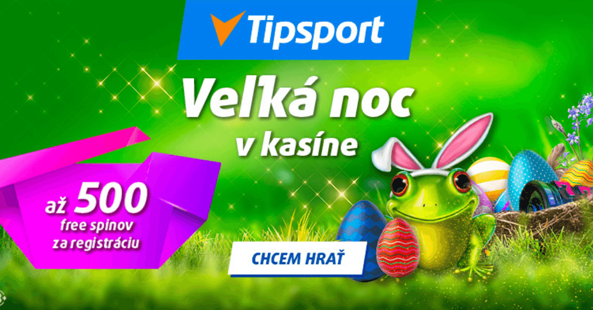 Veľká noc Tipsport bonus na 2026 - kalendár
