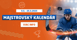 Majstrovský hokejový kalendár 2025 v Synottip casine