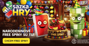 Narodeninové free spiny v Sazka Hry [apríl 2026]