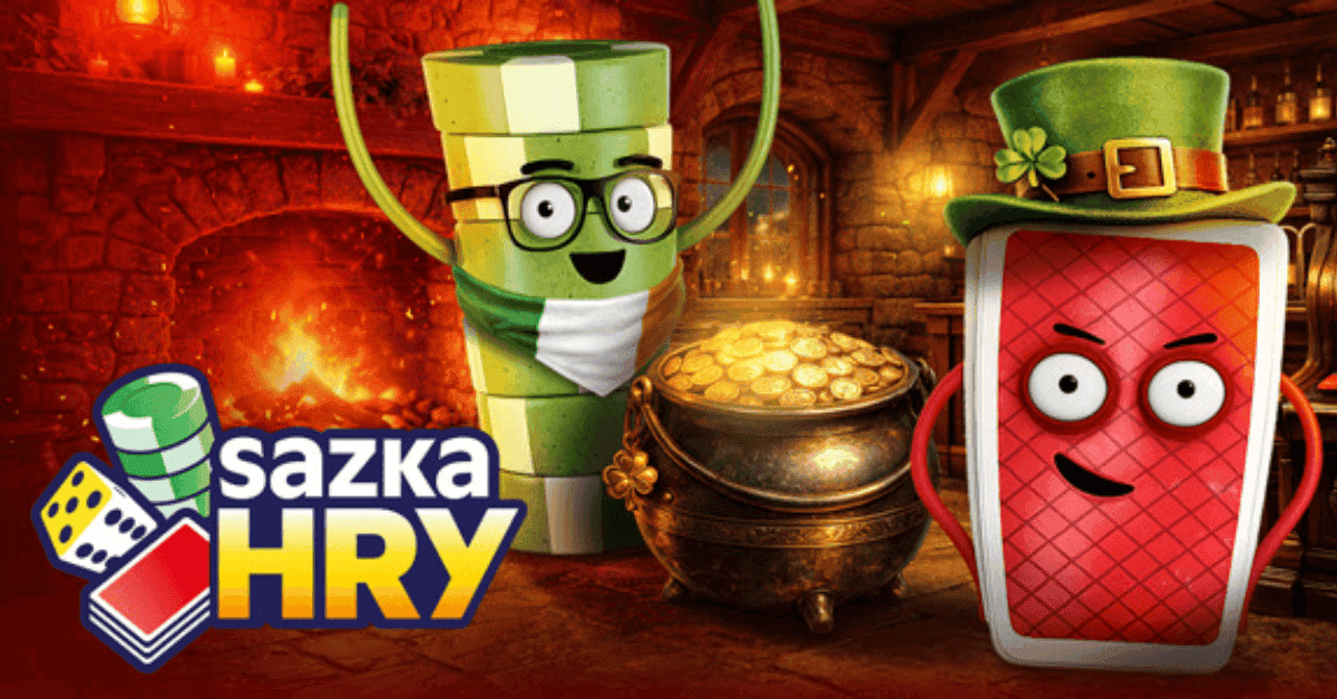 Free spiny na Deň sv. Patrika v Sazka Hry: Získajte 20 otočiek za vklad