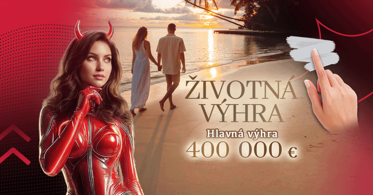 Synot Tip: Zotrite nový eŽreb Životná Výhra a získajte až 120 free spinov