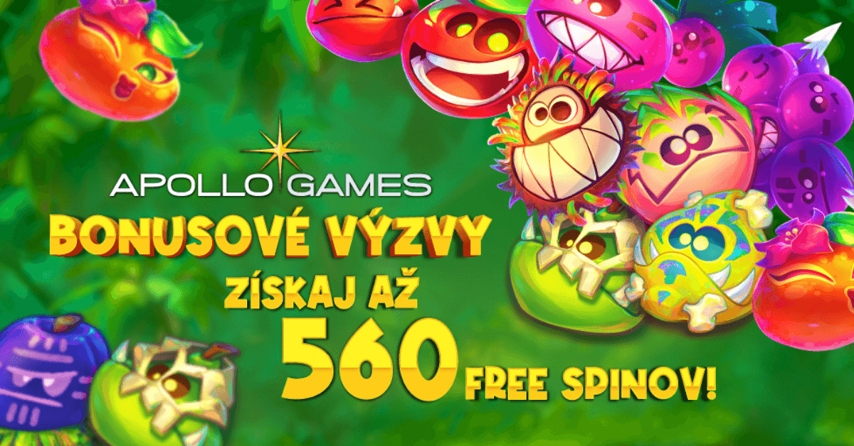 Apollo Games Bonusové výzvy v Rebuy Stars – 7 levelov, 560 free spinov a kredity do hry