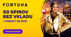 Fortuna vstupný bonus 50 spinov bez vkladu + 35 € kredit (2026)